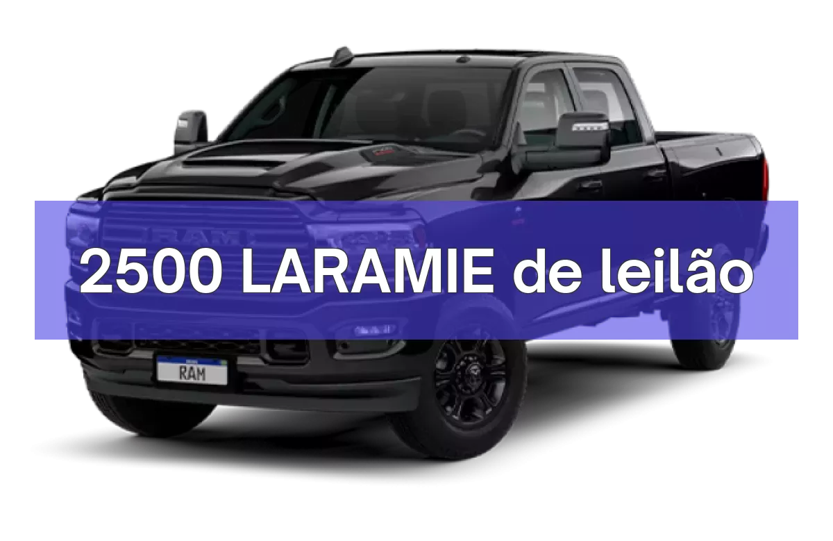 2500 LARAMIE em leilão