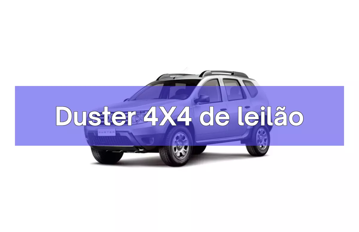 Duster 4X4 em leilão