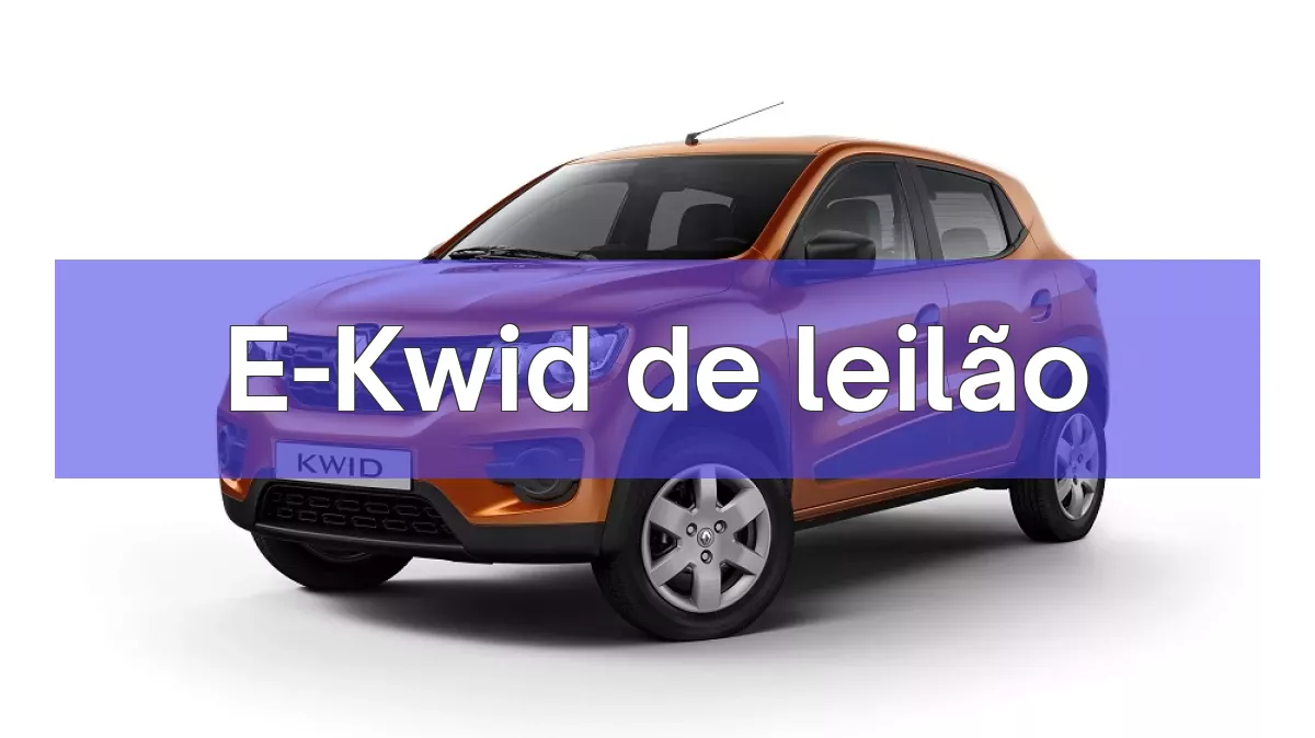 E-Kwid em leilão