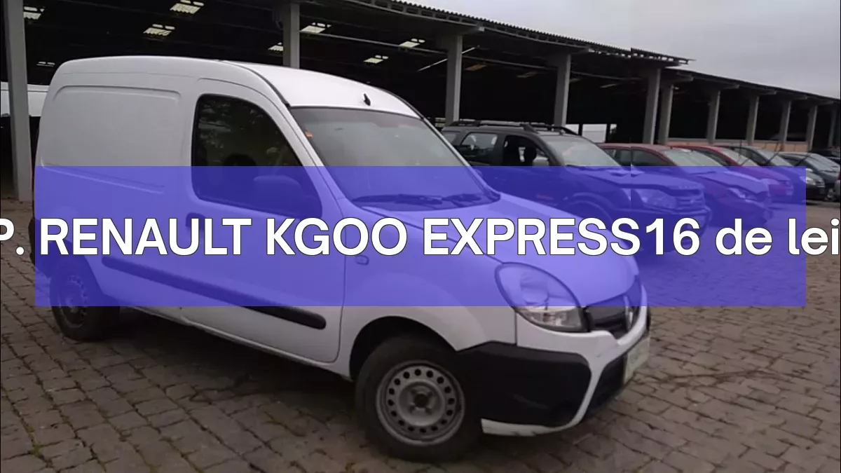 IMP. RENAULT KGOO EXPRESS16 em leilão