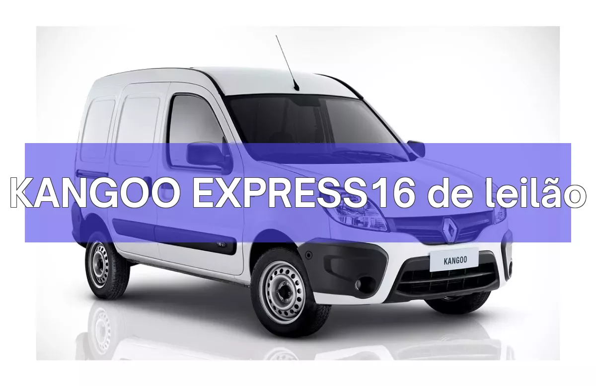 KANGOO EXPRESS16 em leilão