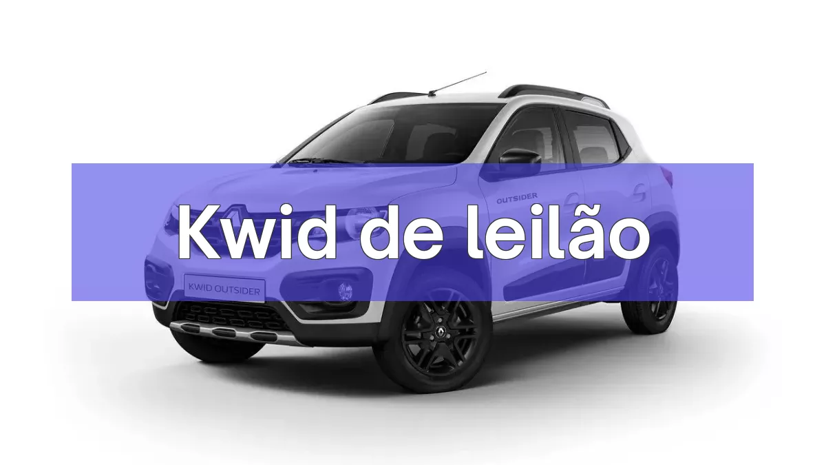 Kwid em leilão