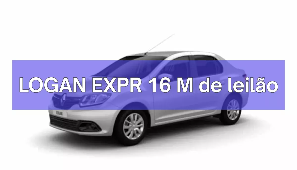 LOGAN EXPR 16 M em leilão
