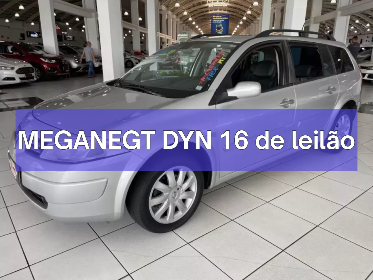 MEGANEGT DYN 16 em leilão