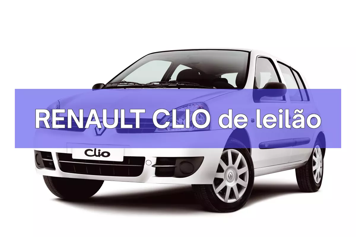 RENAULT CLIO em leilão