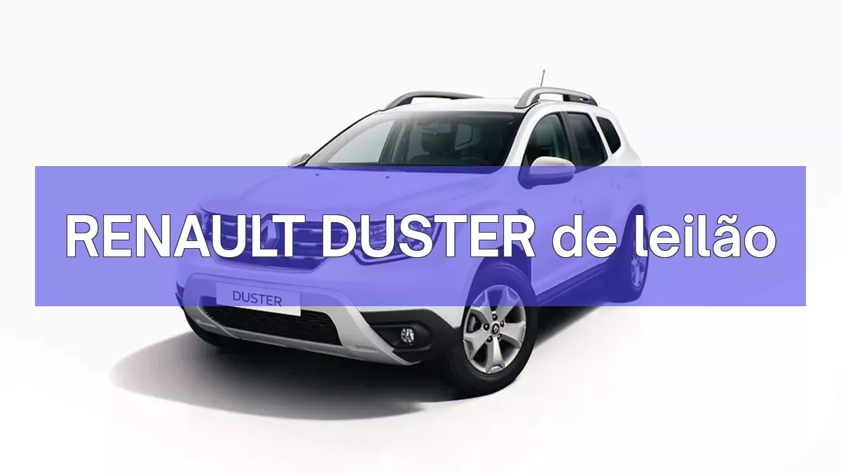 RENAULT DUSTER em leilão
