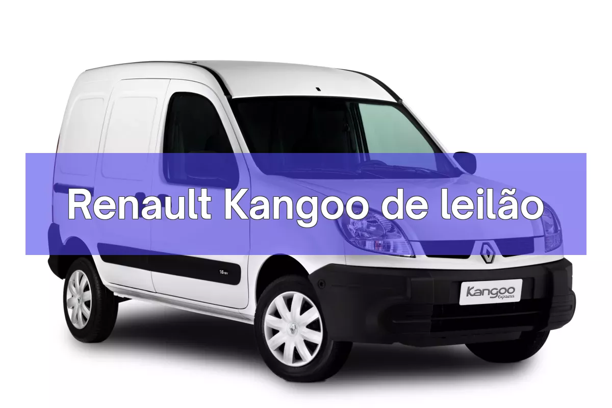 Renault Kangoo em leilão