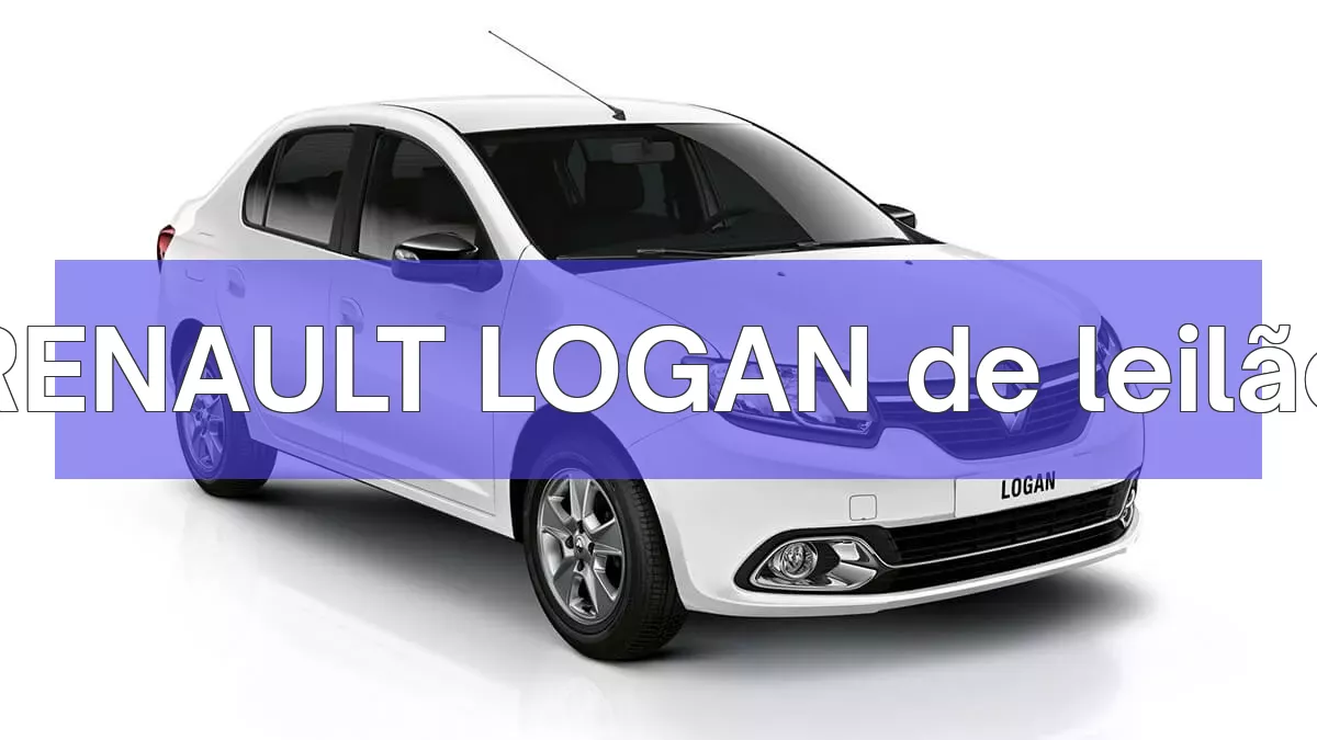 RENAULT LOGAN em leilão