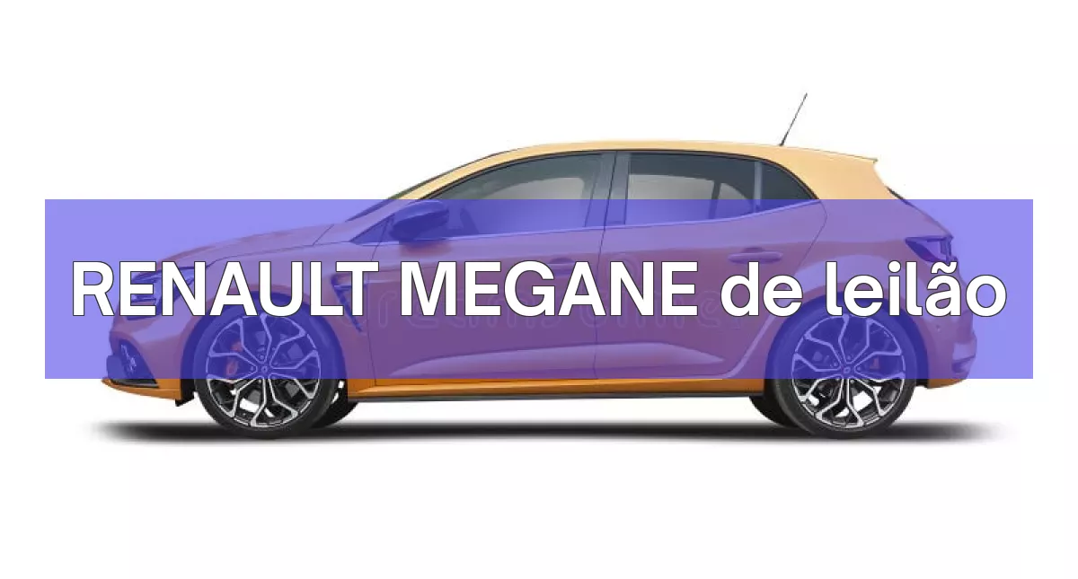 RENAULT MEGANE em leilão