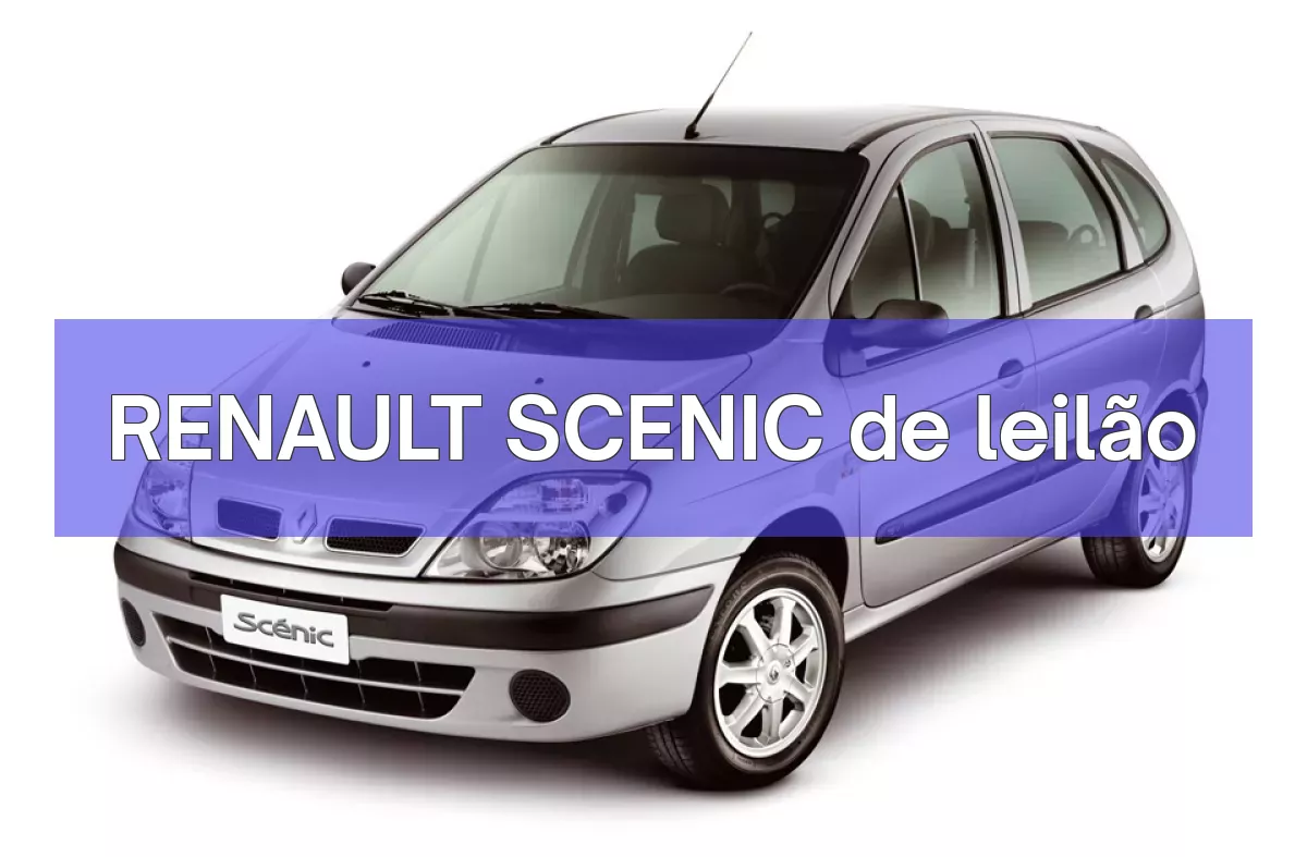 RENAULT SCENIC em leilão