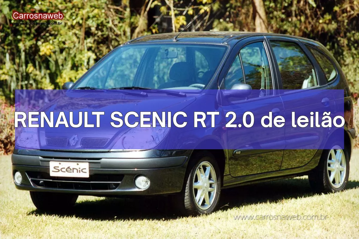 RENAULT SCENIC RT 2.0 em leilão