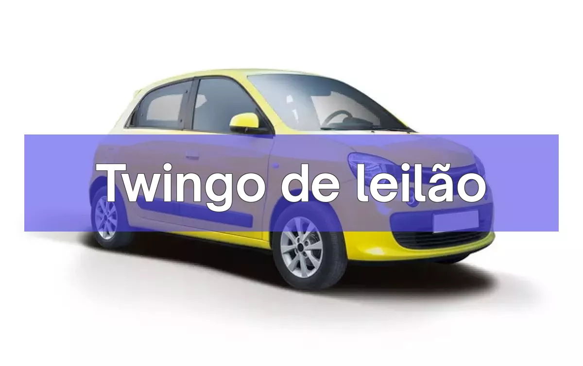 Twingo em leilão