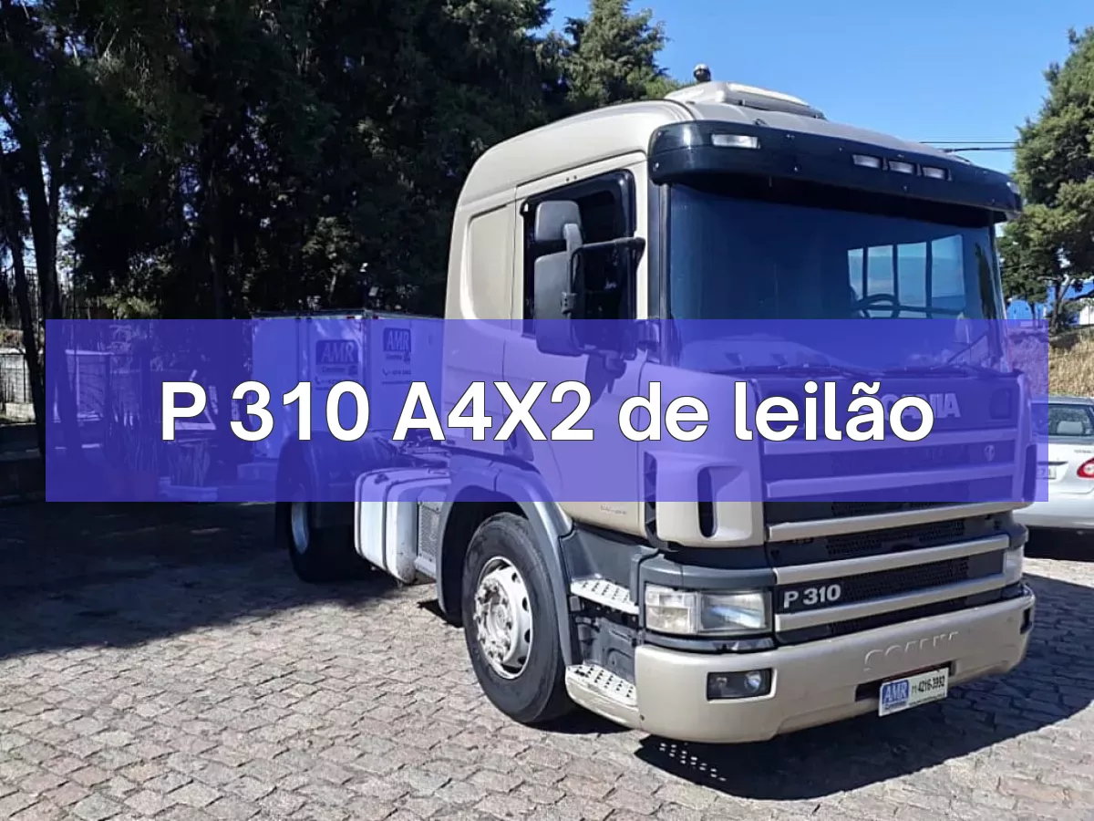 P 310 A4X2 em leilão