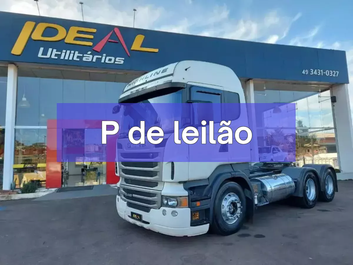 P em leilão