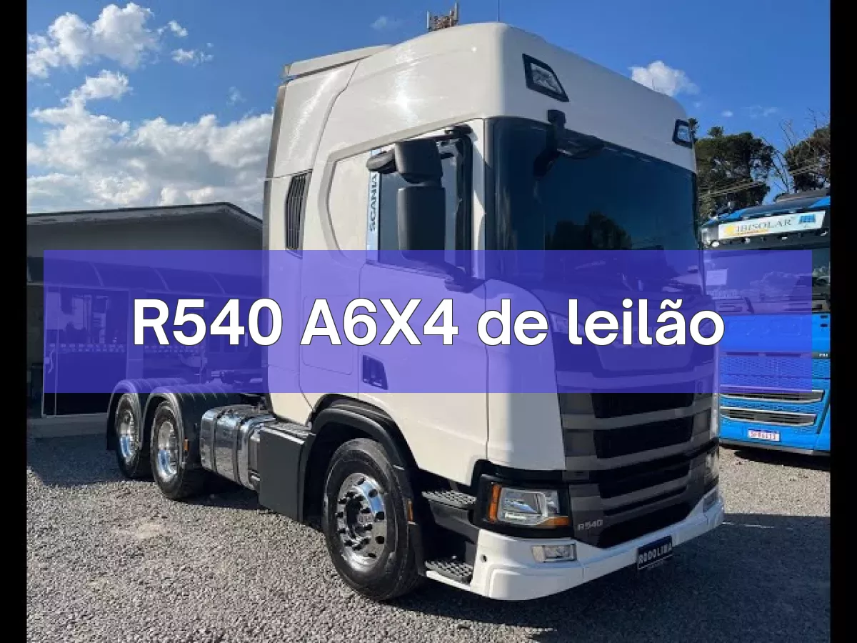 R540 A6X4 em leilão