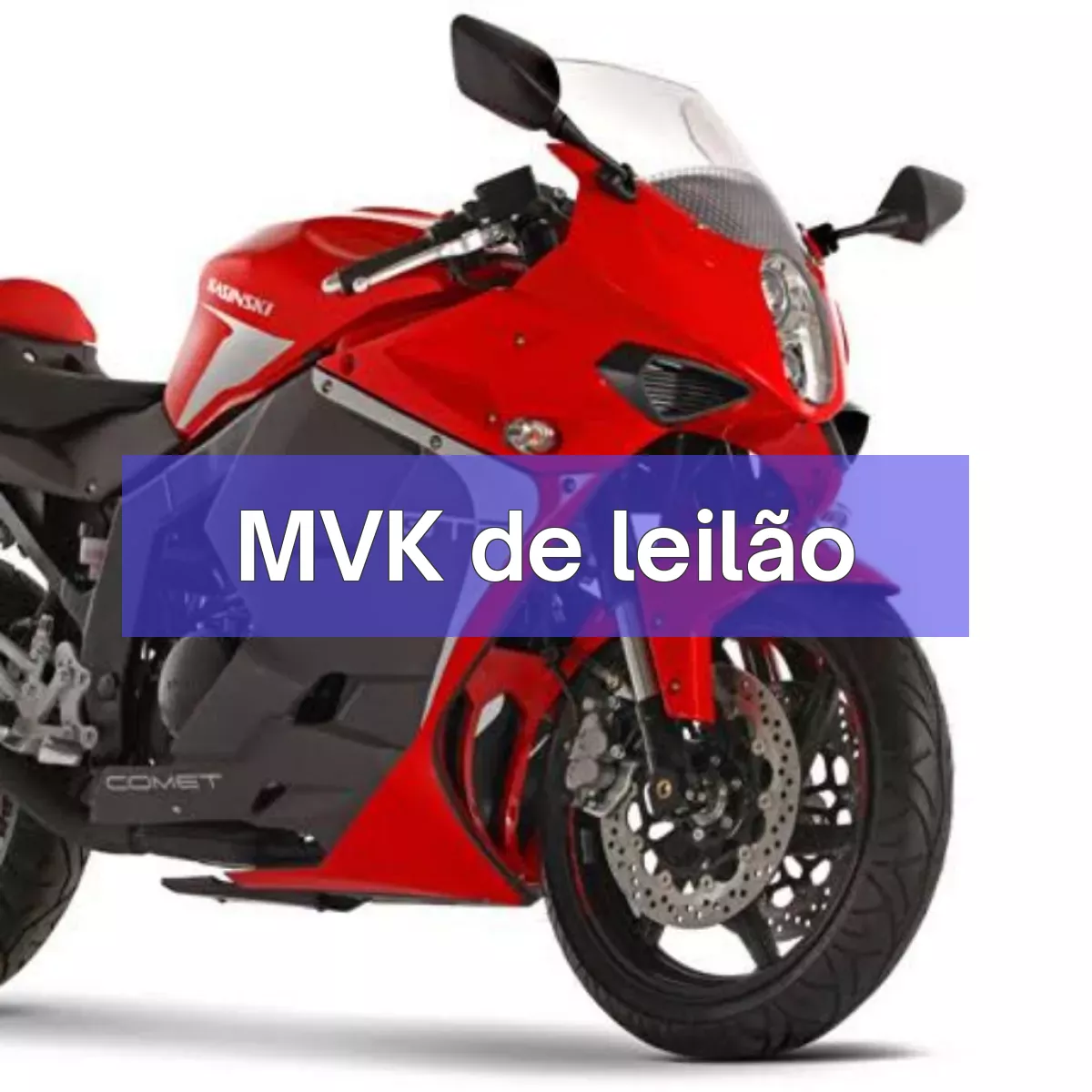 MVK em leilão