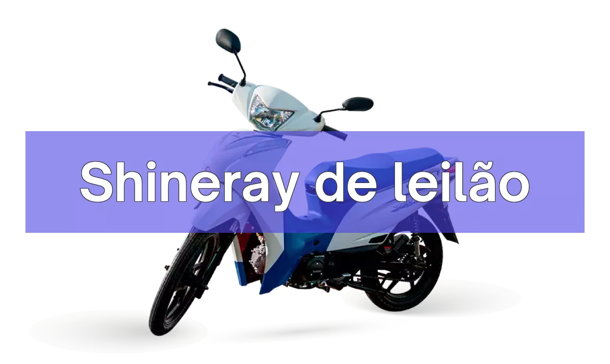 Shineray em leilão
