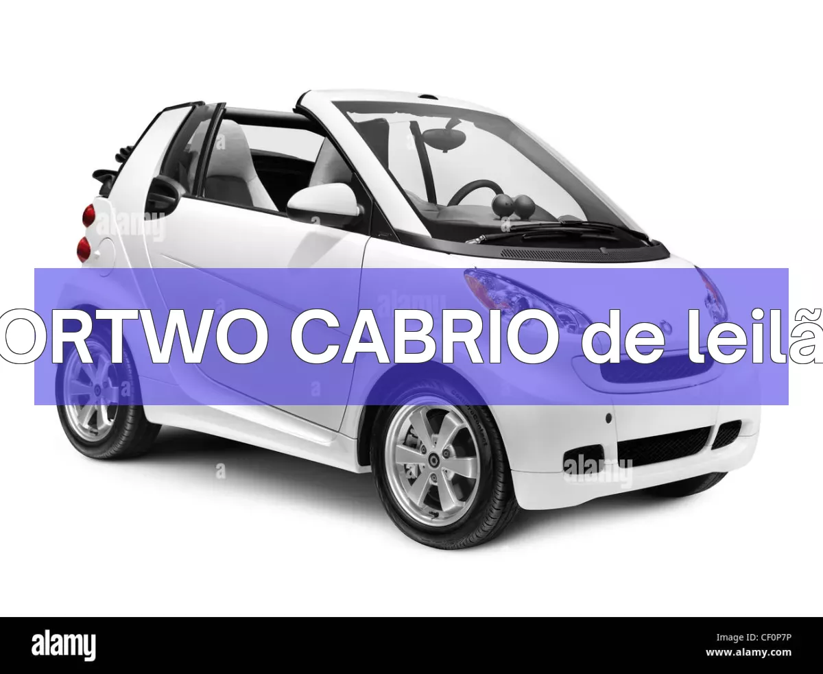 FORTWO CABRIO em leilão