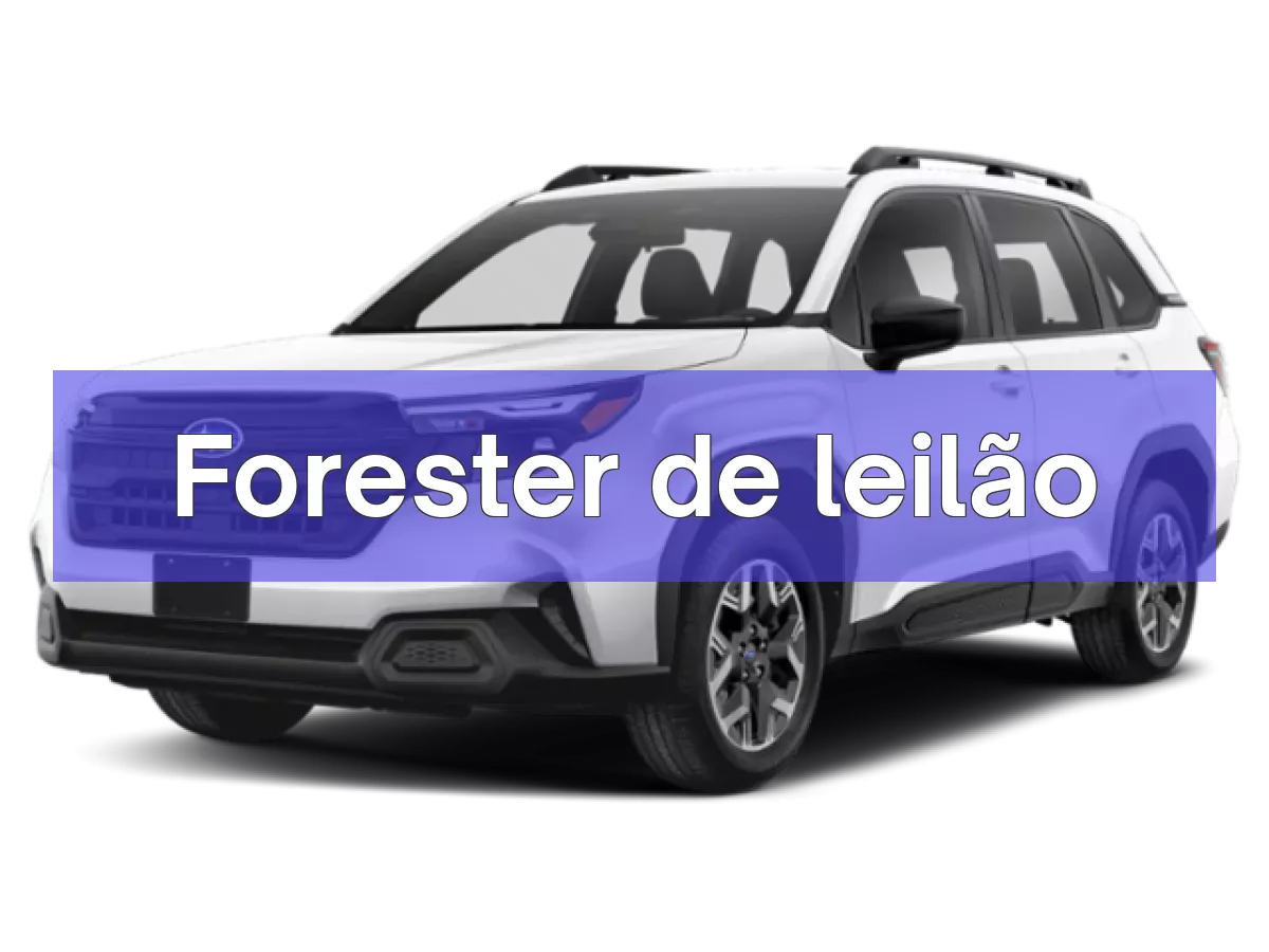 Forester em leilão