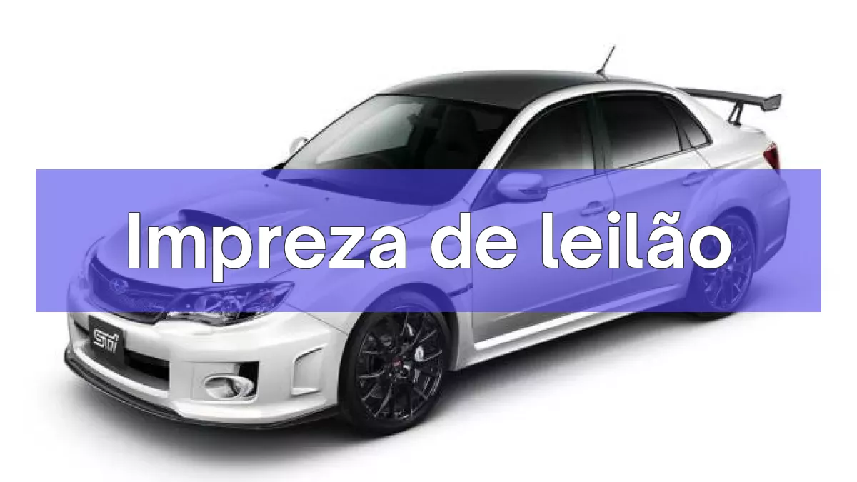 Impreza em leilão