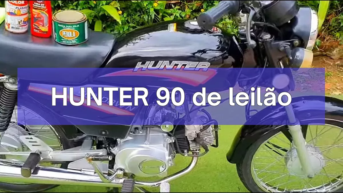 HUNTER 90 em leilão