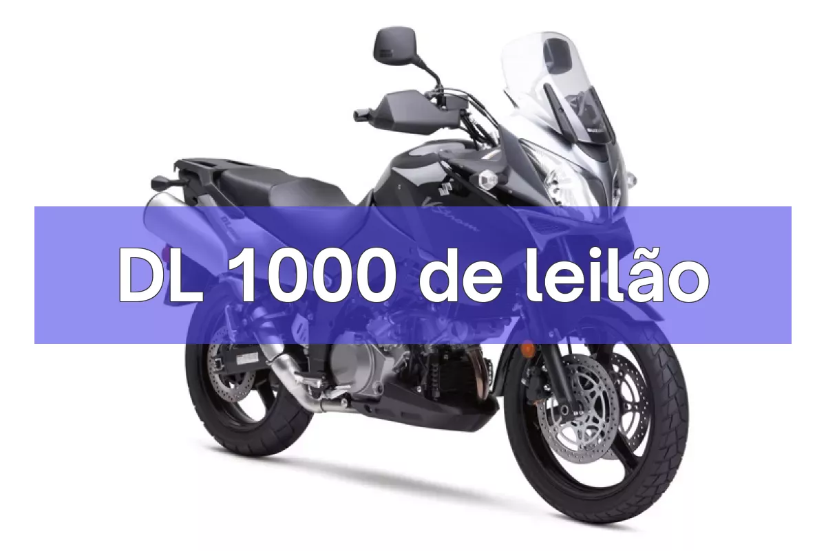 DL 1000 em leilão