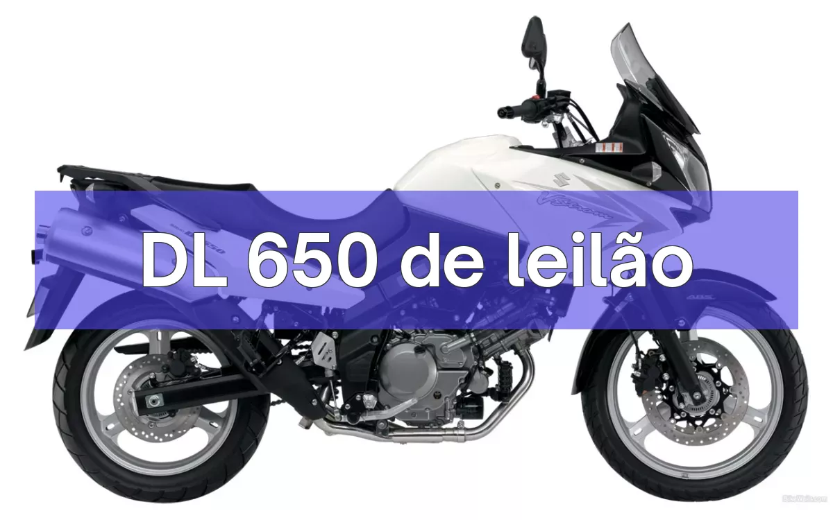 DL 650 em leilão
