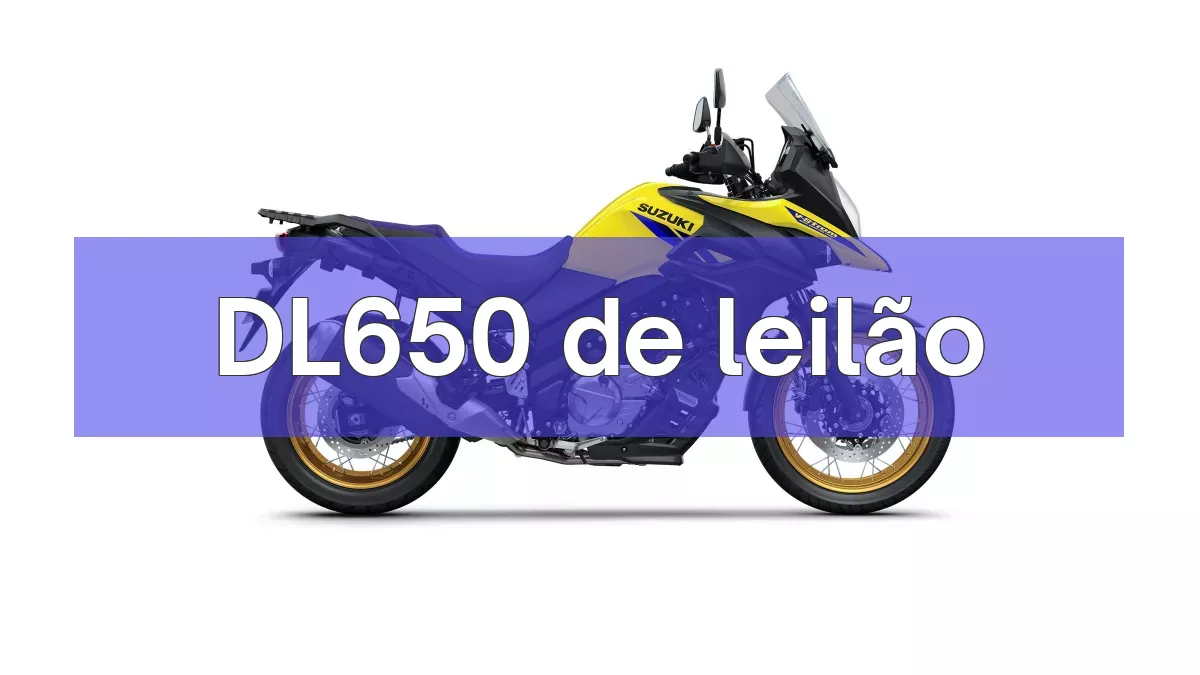 DL650 em leilão