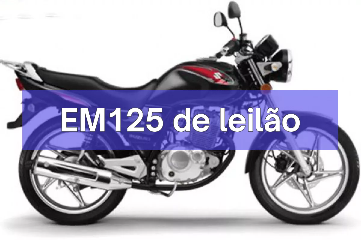 EM125 em leilão