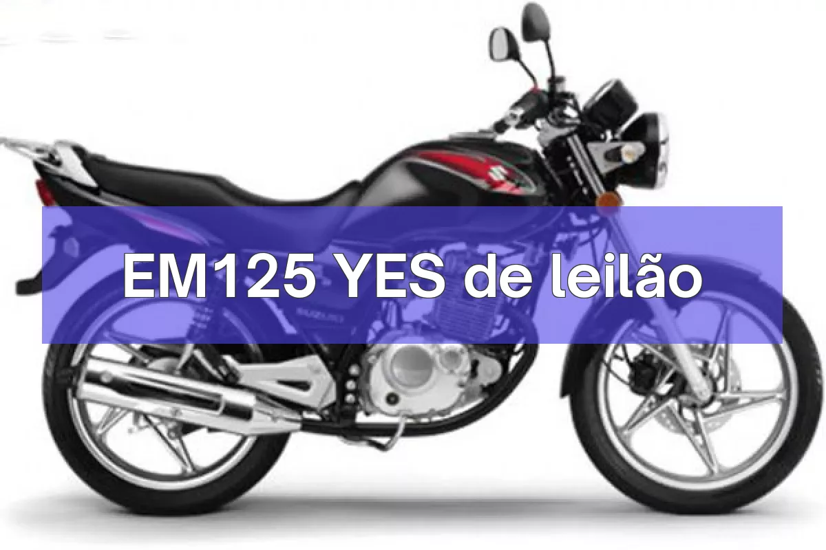 EM125 YES em leilão