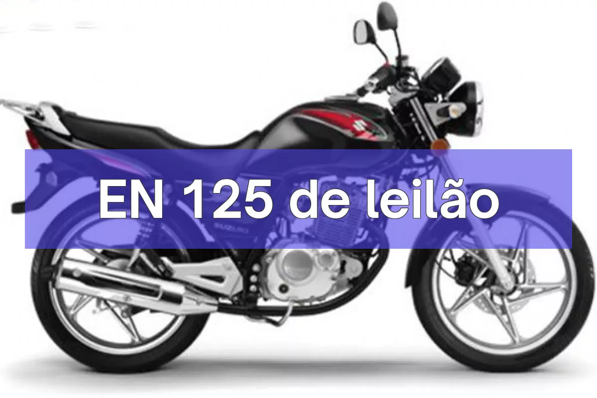 EN 125 em leilão