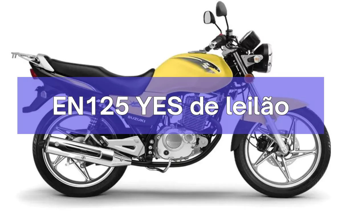 EN125 YES em leilão