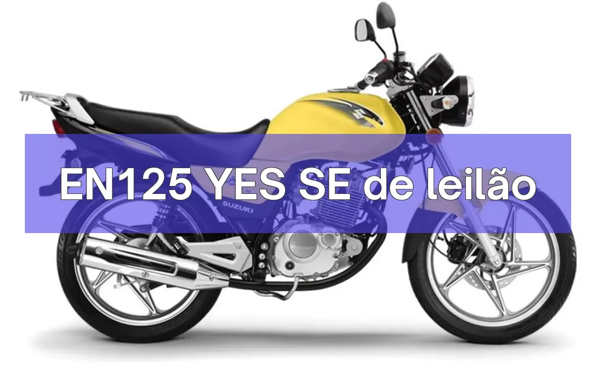 EN125 YES SE em leilão