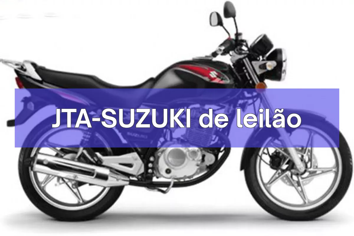 JTA-SUZUKI em leilão
