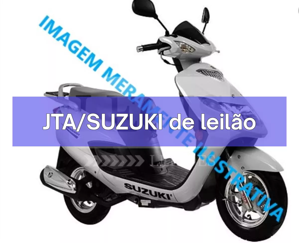 JTA/SUZUKI em leilão