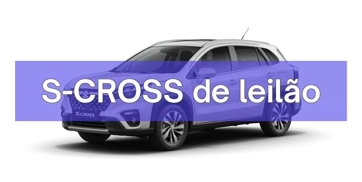 S-CROSS em leilão