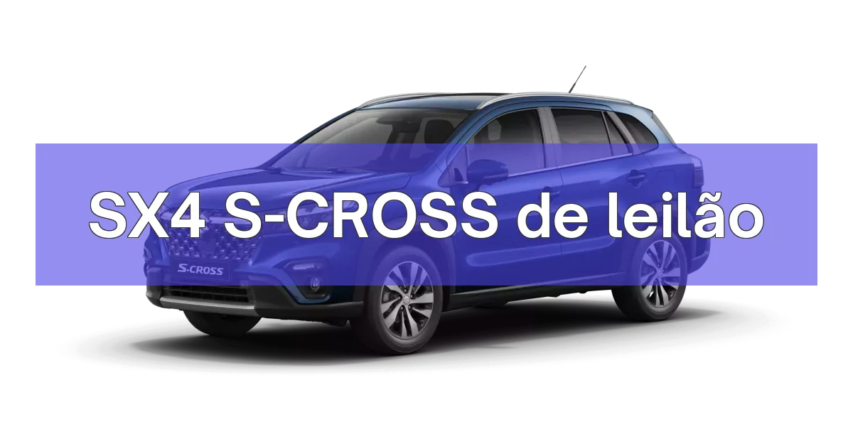 SX4 S-CROSS em leilão