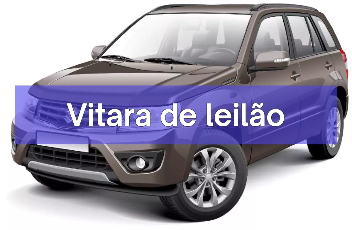 Vitara em leilão