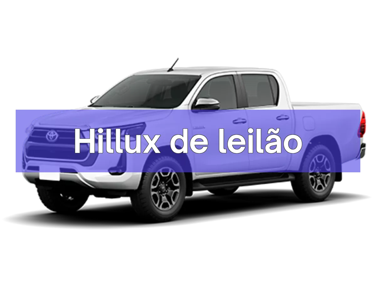 Hillux em leilão
