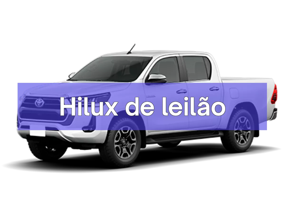 Hilux em leilão