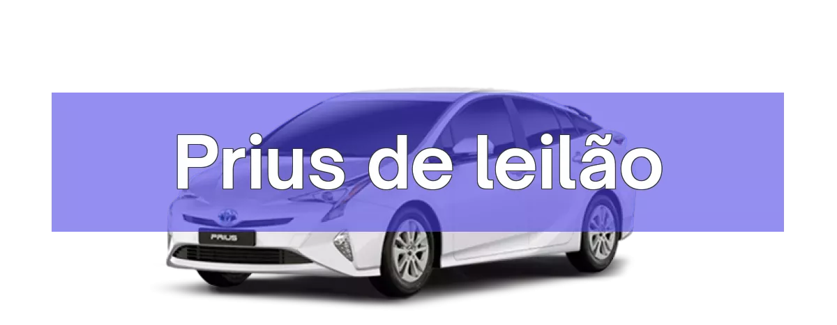 Prius em leilão