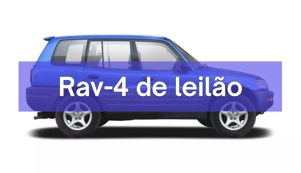 Rav-4 em leilão