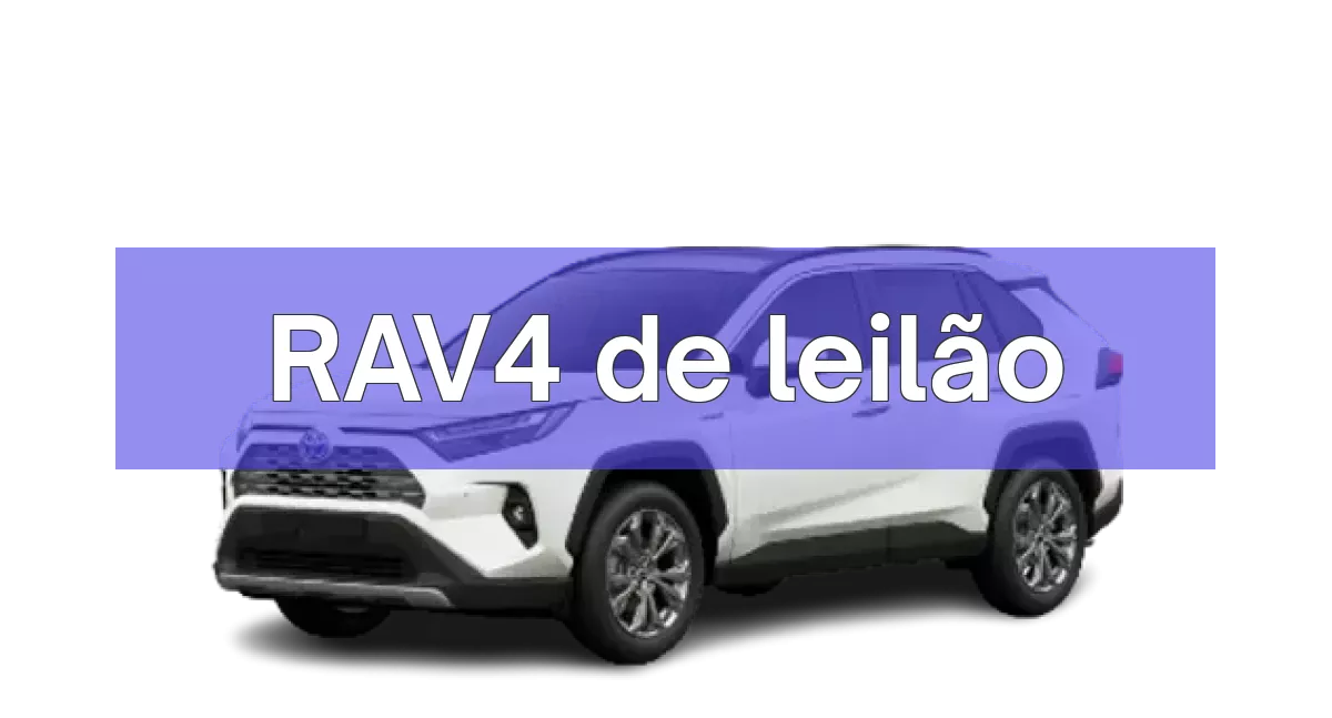 RAV4 em leilão
