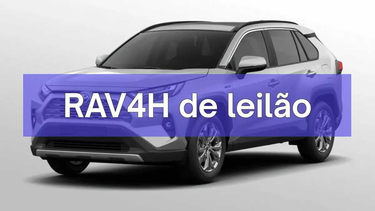 RAV4H em leilão