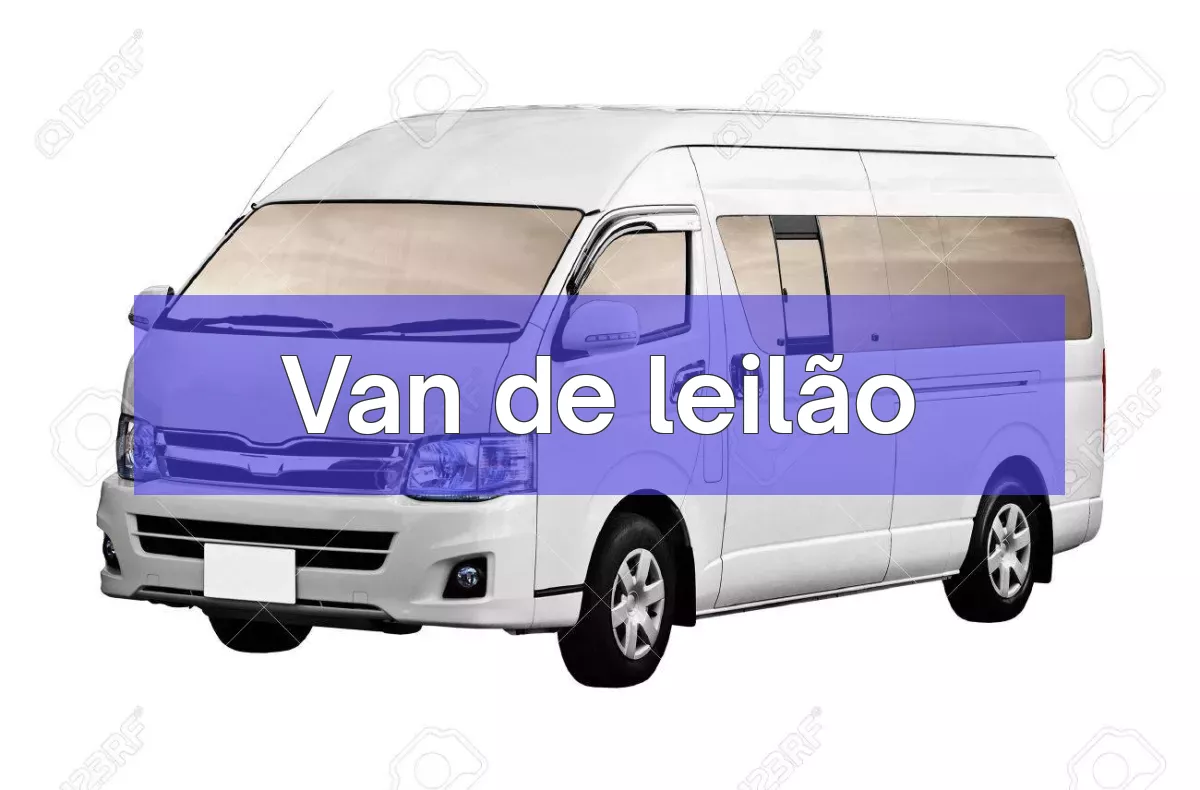 Van em leilão
