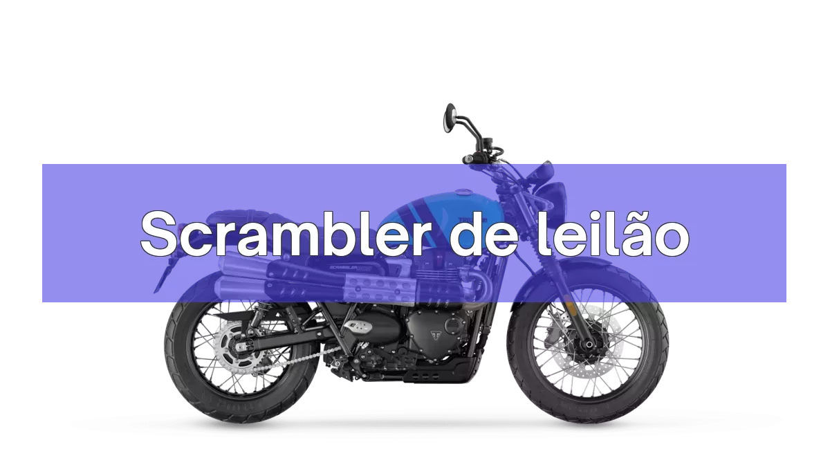 Scrambler em leilão