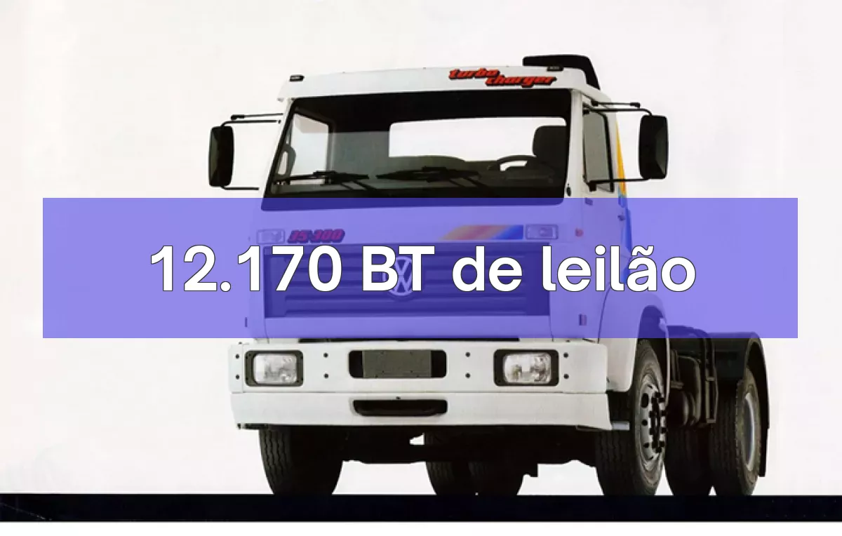 12.170 BT em leilão