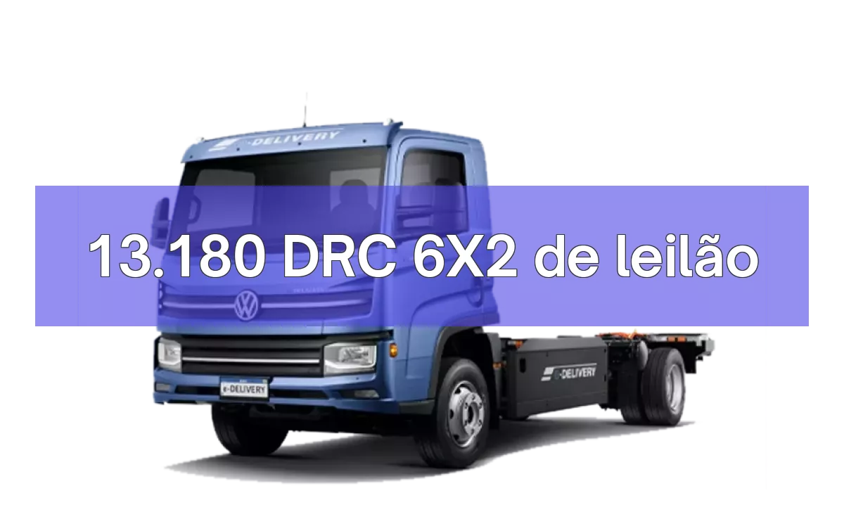 13.180 DRC 6X2 em leilão