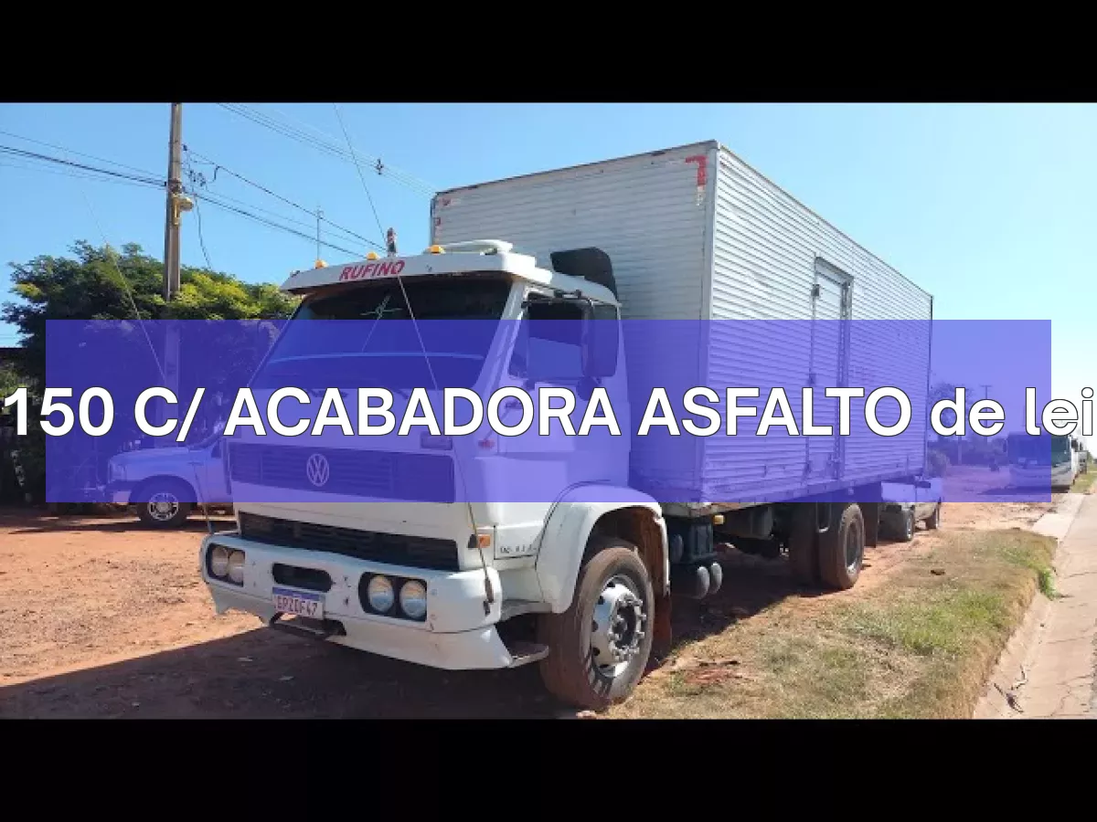 14.150 C/ ACABADORA ASFALTO em leilão