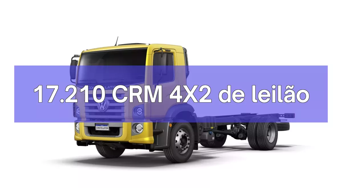 17.210 CRM 4X2 em leilão